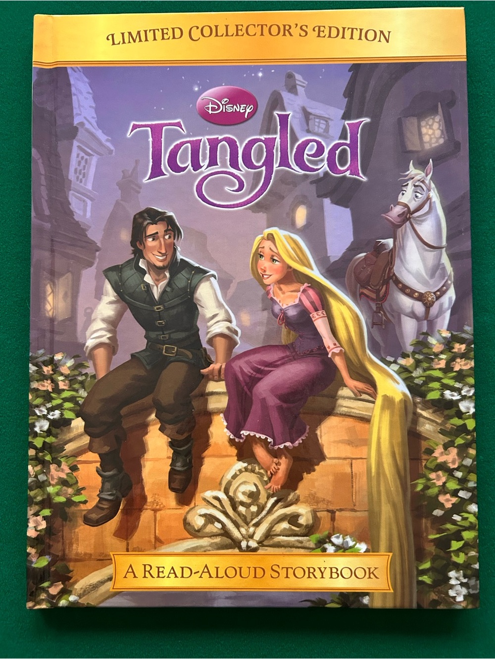 TANGLED Book Disney Limited Collectors Edition Read-Aloud Storybook HC NEW 2010
